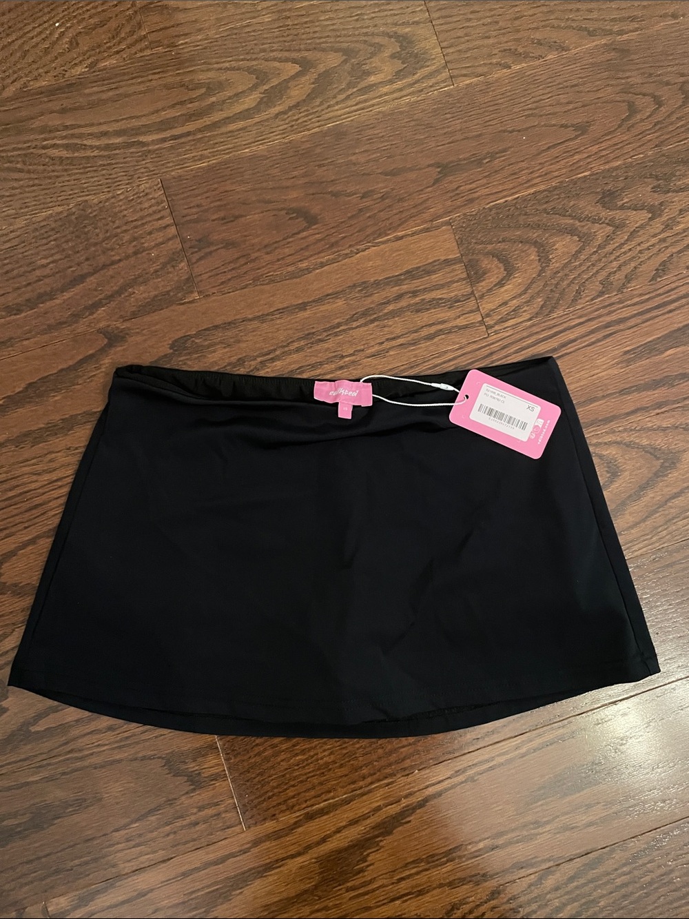 Edikted Black Mini Skort - Active A-Line